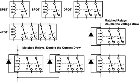 4pdt relay diagram 